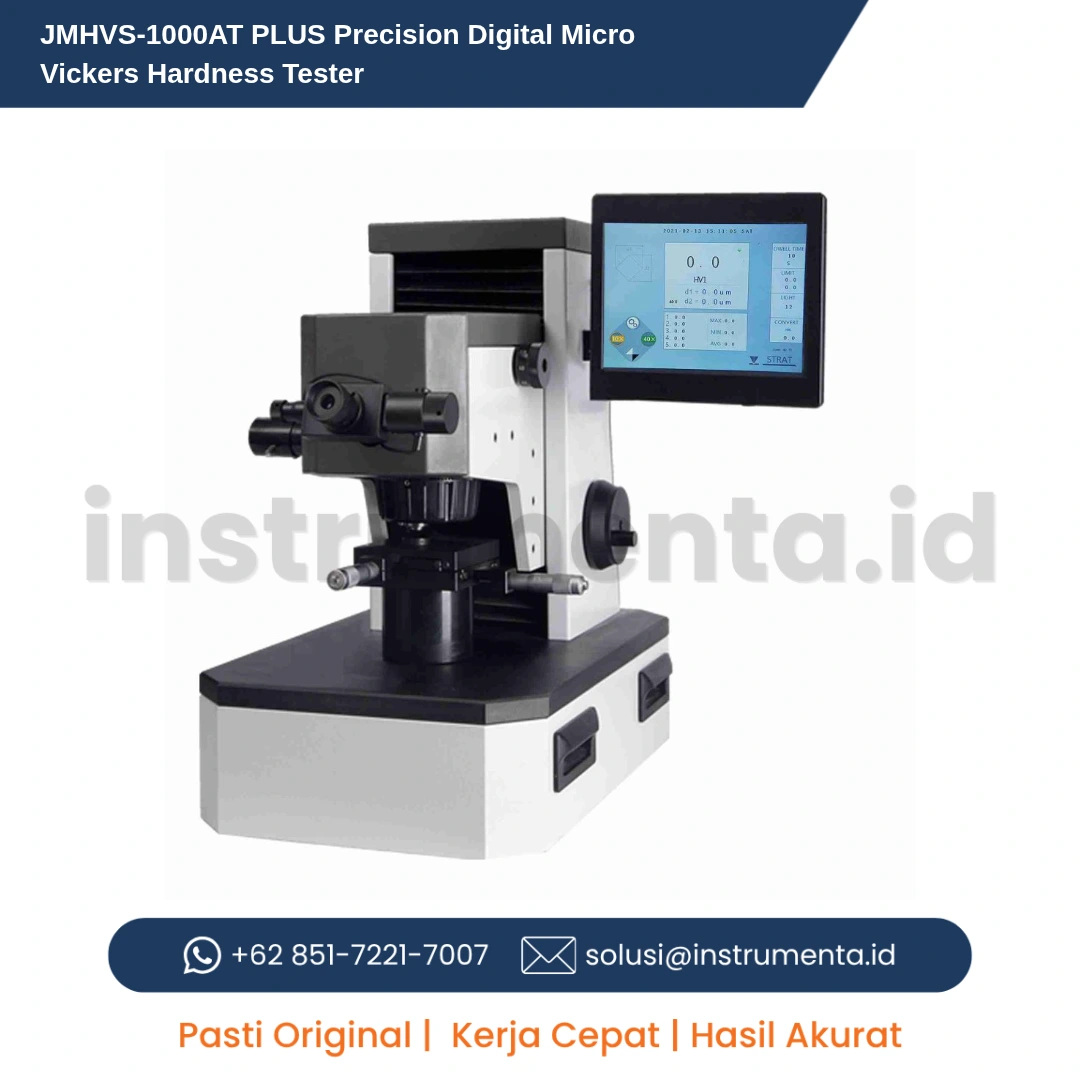 Jual Distributor Resmi Precision Digital Micro Vickers Hardness Tester JMHVS-1000AT PLUS Ready Stock